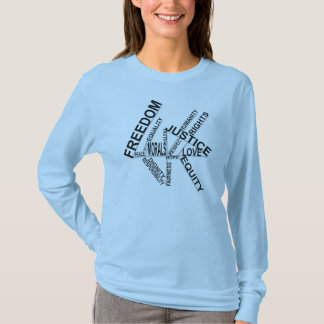 Camiseta de la justicia de la igualdad de la
