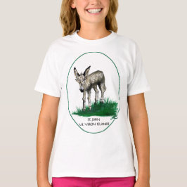 Camiseta de la juventud con el burro del bebé, St.