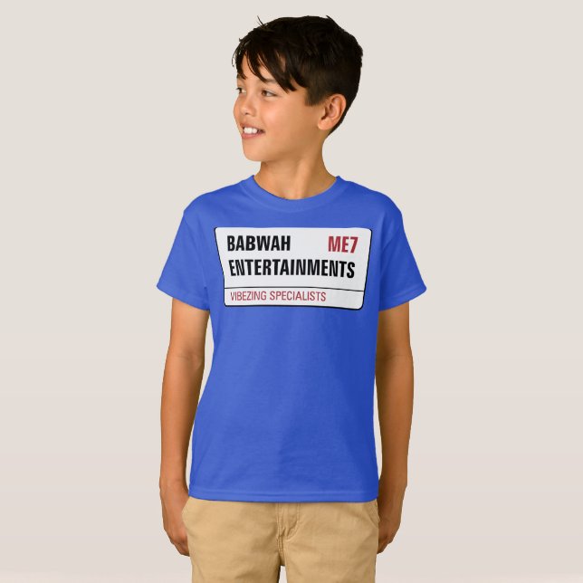 Camiseta de la juventud de Babwah (Anverso completo)