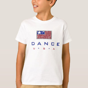 Camiseta de la juventud de la danza de los