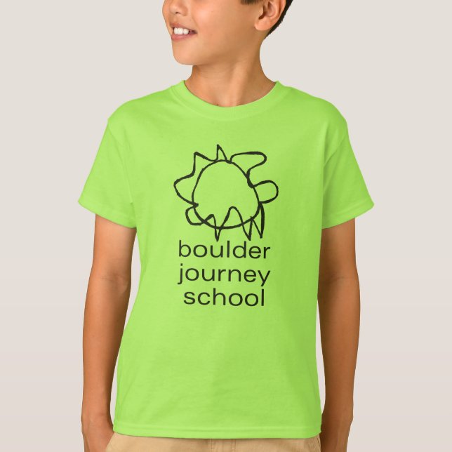 Camiseta de la juventud de la escuela del viaje de (Anverso)