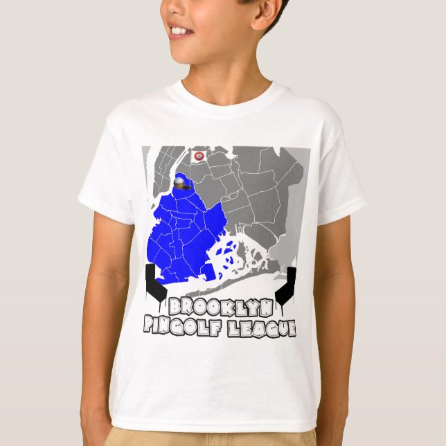 Camiseta de la juventud de la liga de Brooklyn (Anverso)