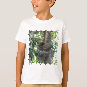 Camiseta de la juventud de la pereza que sube