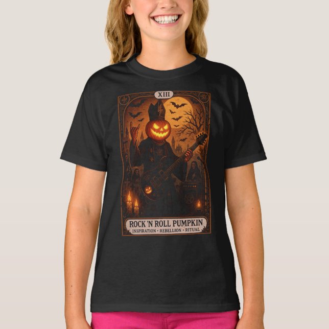 Camiseta de la juventud de la tarjeta Tarot de cal (Anverso)