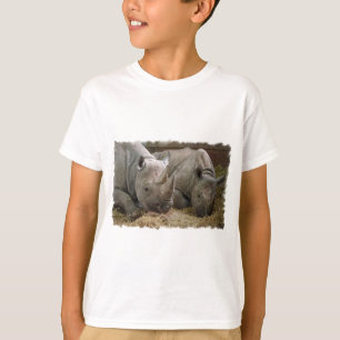 Camiseta de la juventud de los Rhinos el dormir
