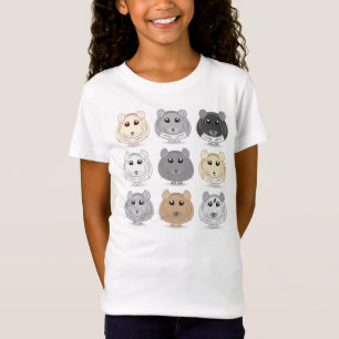 Camiseta de la juventud del diseño de nueve