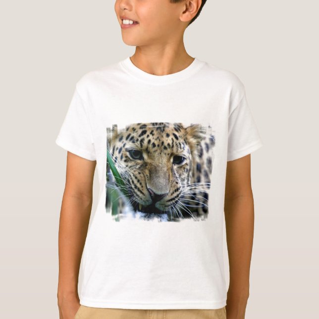 Camiseta de la juventud del leopardo de Amur (Anverso)