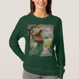 Camiseta de la Lady Green Plant Lady T