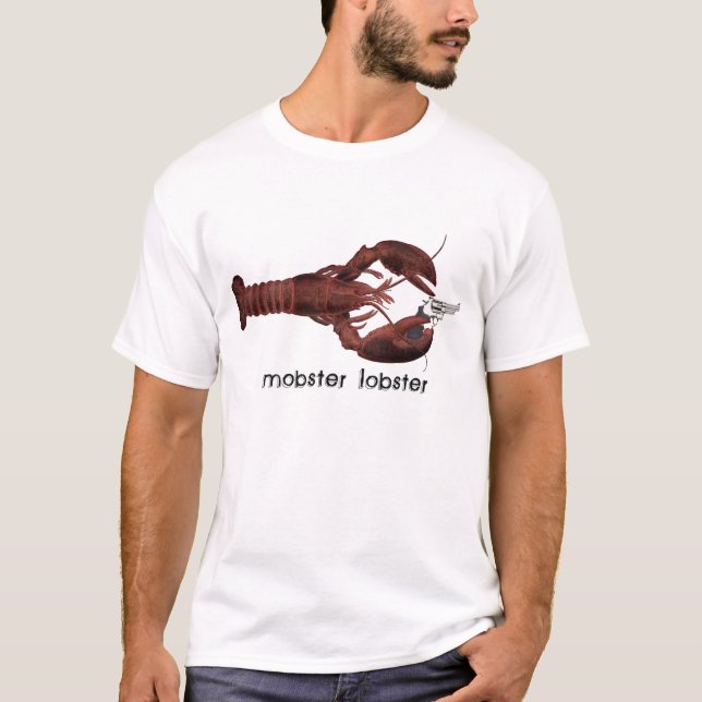 Camiseta de la langosta del gángster (Anverso)
