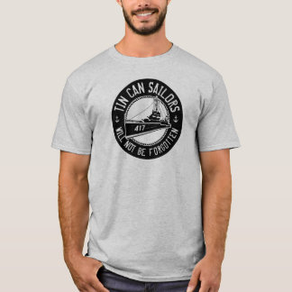 Camiseta de la lata - anillo negro