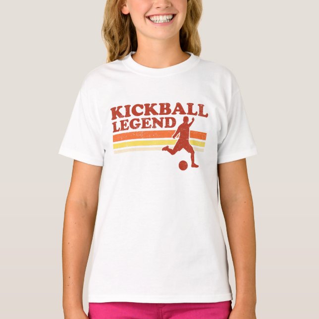 Camiseta de la leyenda de Kickball (Anverso)
