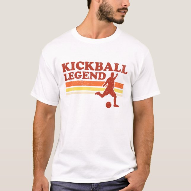 Camiseta de la leyenda de Kickball (Anverso)