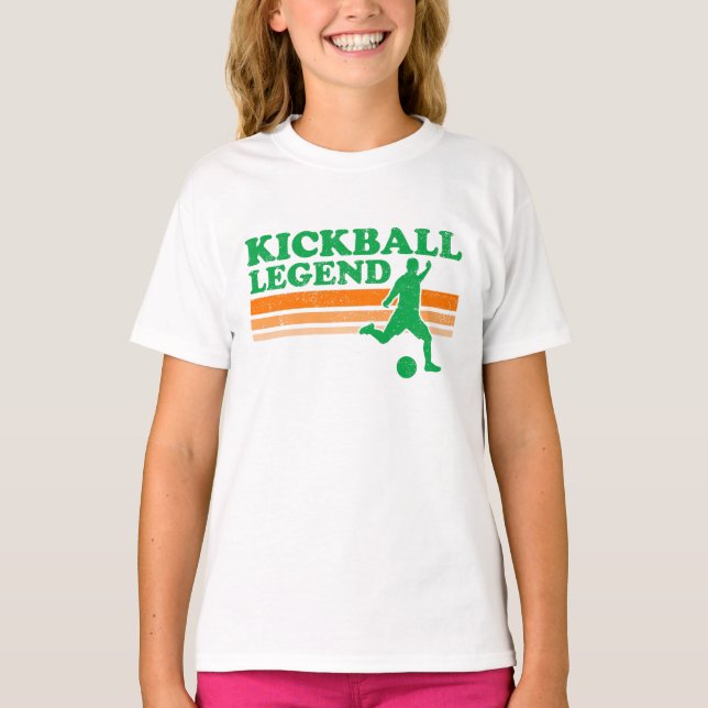 Camiseta de la leyenda de Kickball (Anverso)