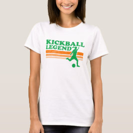 Camiseta de la leyenda de Kickball (señoras)