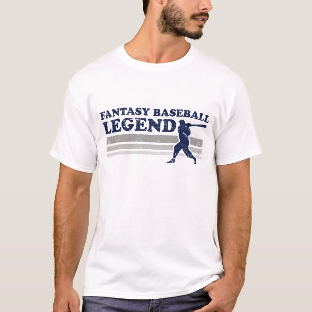 Camiseta de la leyenda del béisbol de la fantasía (Anverso)