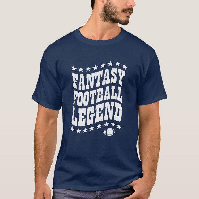 CAMISETA DE LA LEYENDA DEL FÚTBOL DE LA FANTASÍA (Anverso)