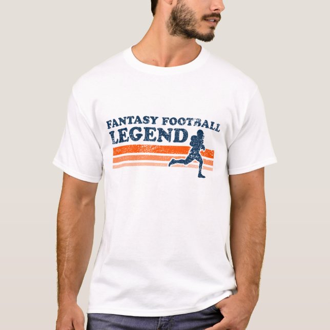 Camiseta de la leyenda del fútbol de la fantasía (Anverso)