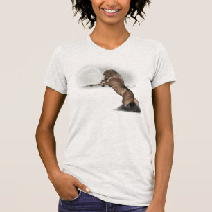 Camiseta de la leyenda Wild Mustang "Merlot"