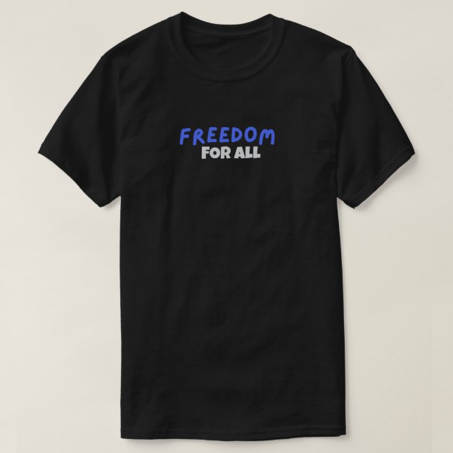 CAMISETA DE LA LIBERTAD (Diseño del anverso)