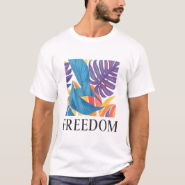 Camiseta de la Libertad - Audaz Tee gráfico para a