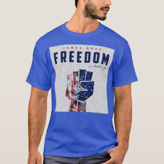 Camiseta de la libertad con arte CD