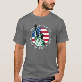 Camiseta de la libertad de la estatua de la