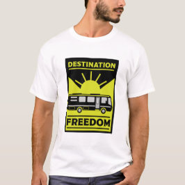 Camiseta de la libertad RV de Motorhome Camping