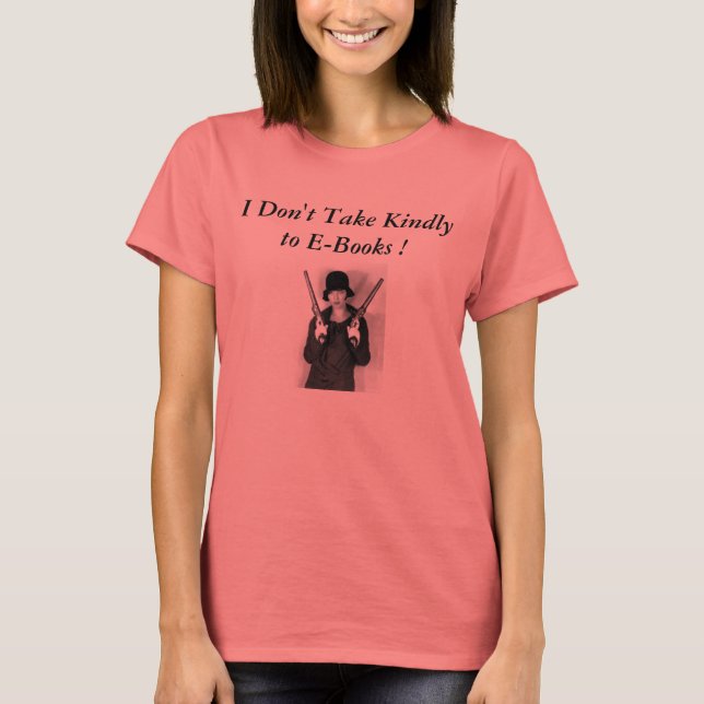 camiseta de la librería femenina (Anverso)