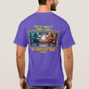 CAMISETA DE LA LIGA DE PINBALL TOADS OF SUMMER IV