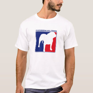 Camiseta de la Liga Mayor Staffordshire Bull Terri