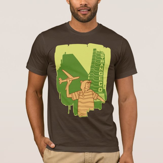 Camiseta de la LÍNEA AÉREA de STRANGECO (Anverso)