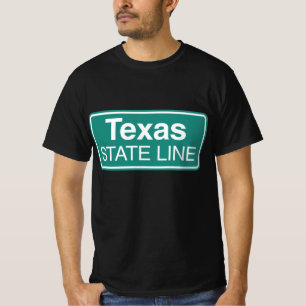 Camiseta de la Línea Estatal de Texas