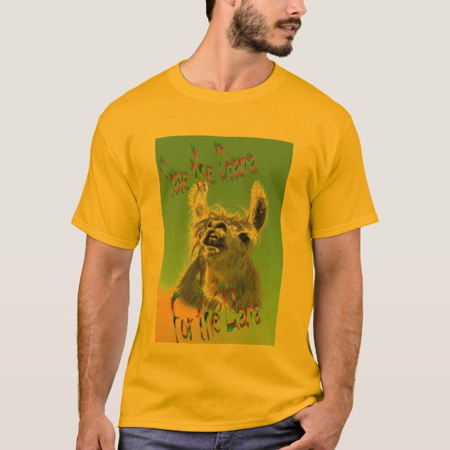Camiseta de la llama del drama (Anverso)