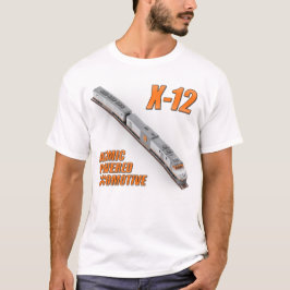 Camiseta de la locomotora atómica X-12