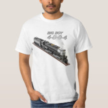 Camiseta de la locomotora Big Boy