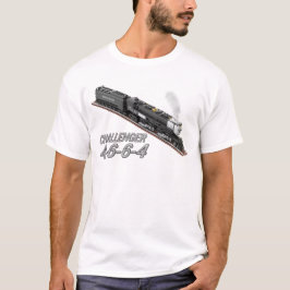 Camiseta de la locomotora Challenger 4-6-6-4