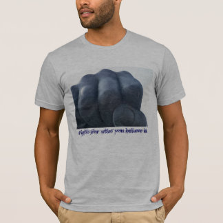 Camiseta de la lucha