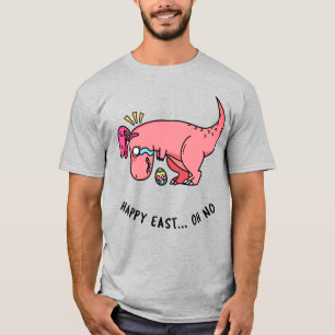 Camiseta de la lucha de T-Rex en Pascua