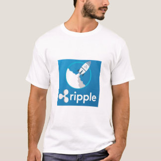 Camiseta de la luna de la ondulación XRP