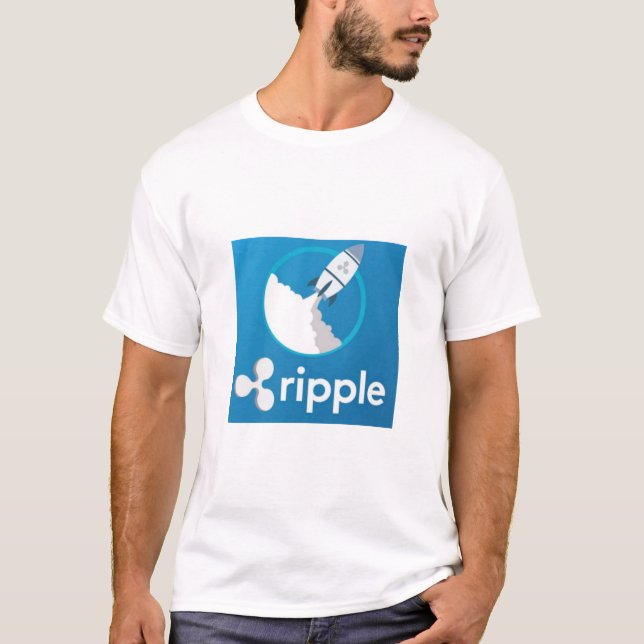Camiseta de la luna de la ondulación XRP (Anverso)