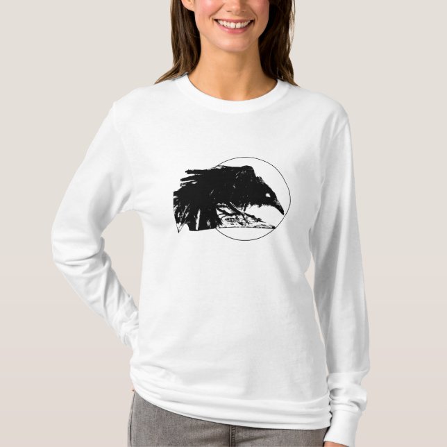 Camiseta de la luna del cuervo (Anverso)
