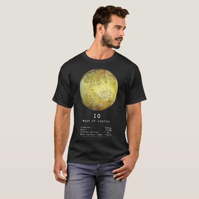 Camiseta de la luna del Io (Anverso completo)