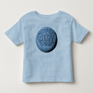 Camiseta de la luna del niño MST3K (azules cielos)