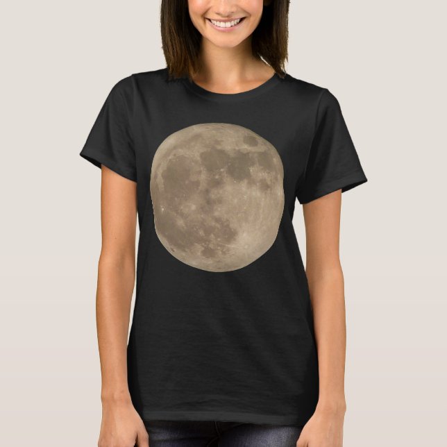 Camiseta de la luna llena camiseta de la luna de l (Anverso)