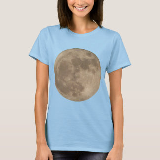 Camiseta de la luna llena camiseta de la luna feme