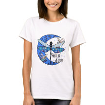 Camiseta de la Luna Mística para Mujer