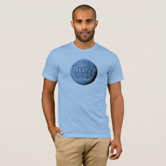 Camiseta de la luna MST3K (azul del bebé)