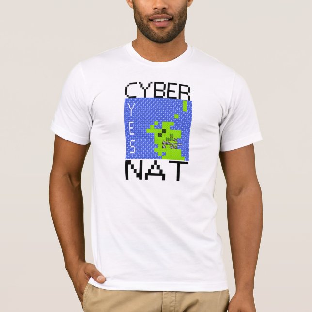 Camiseta de la luz de CYBERNAT (Anverso)