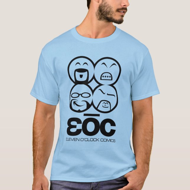 Camiseta de la luz de EOC [caras] (Anverso)