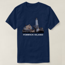 Camiseta DE LA LUZ DE LA ISLA DE FENWICK